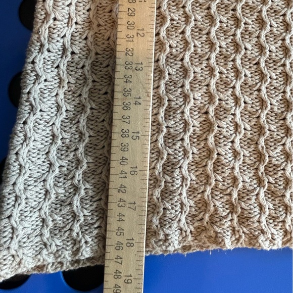 J.Jill Textured Stitch Pullover Sweater 100% Cotton Size Medium - Picture 6 of 6